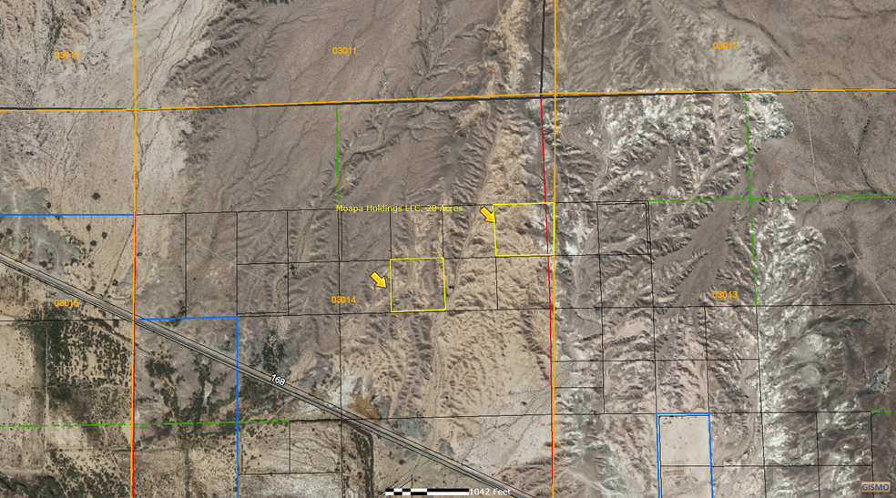 168 Hwy, Moapa  NV 89025, Moapa, NV for sale - Aerial - Image 1 of 5