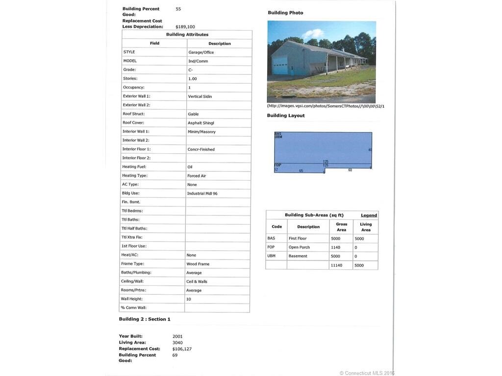 40 Vasalie Rd, Somers, CT 06071 Property Record