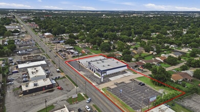 851 S Sheridan Rd, Tulsa, OK - Aerial  map view