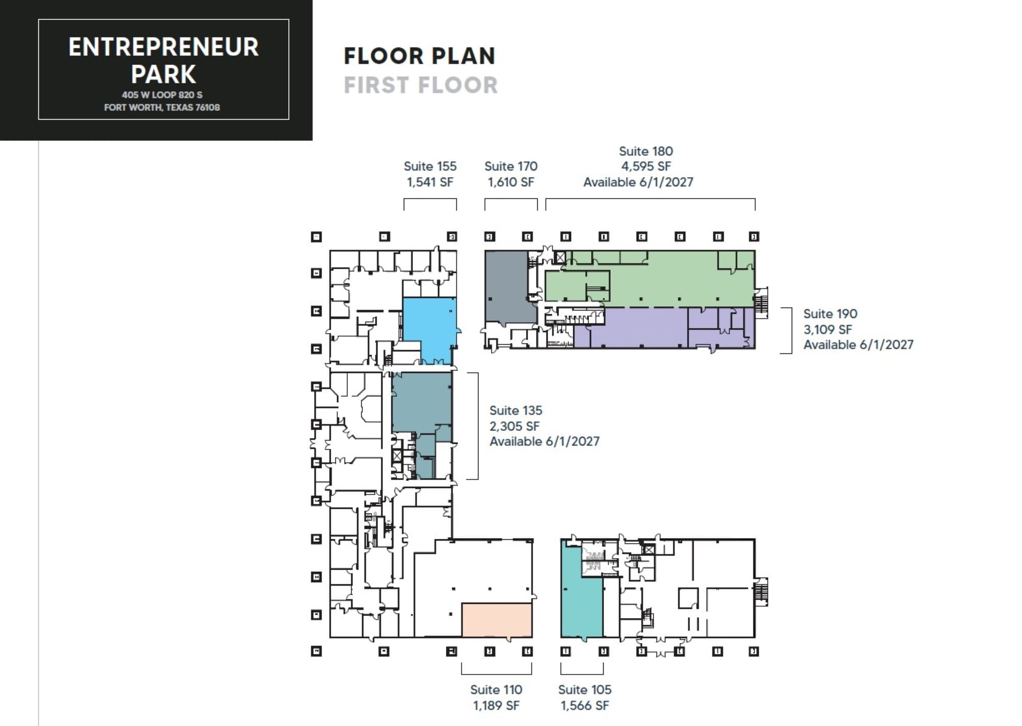 405 W Loop 820 S, Fort Worth, TX for lease Floor Plan- Image 1 of 1