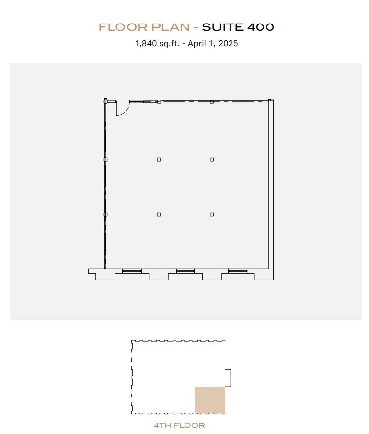 49 Spadina Ave, Toronto, ON for lease Floor Plan- Image 1 of 1