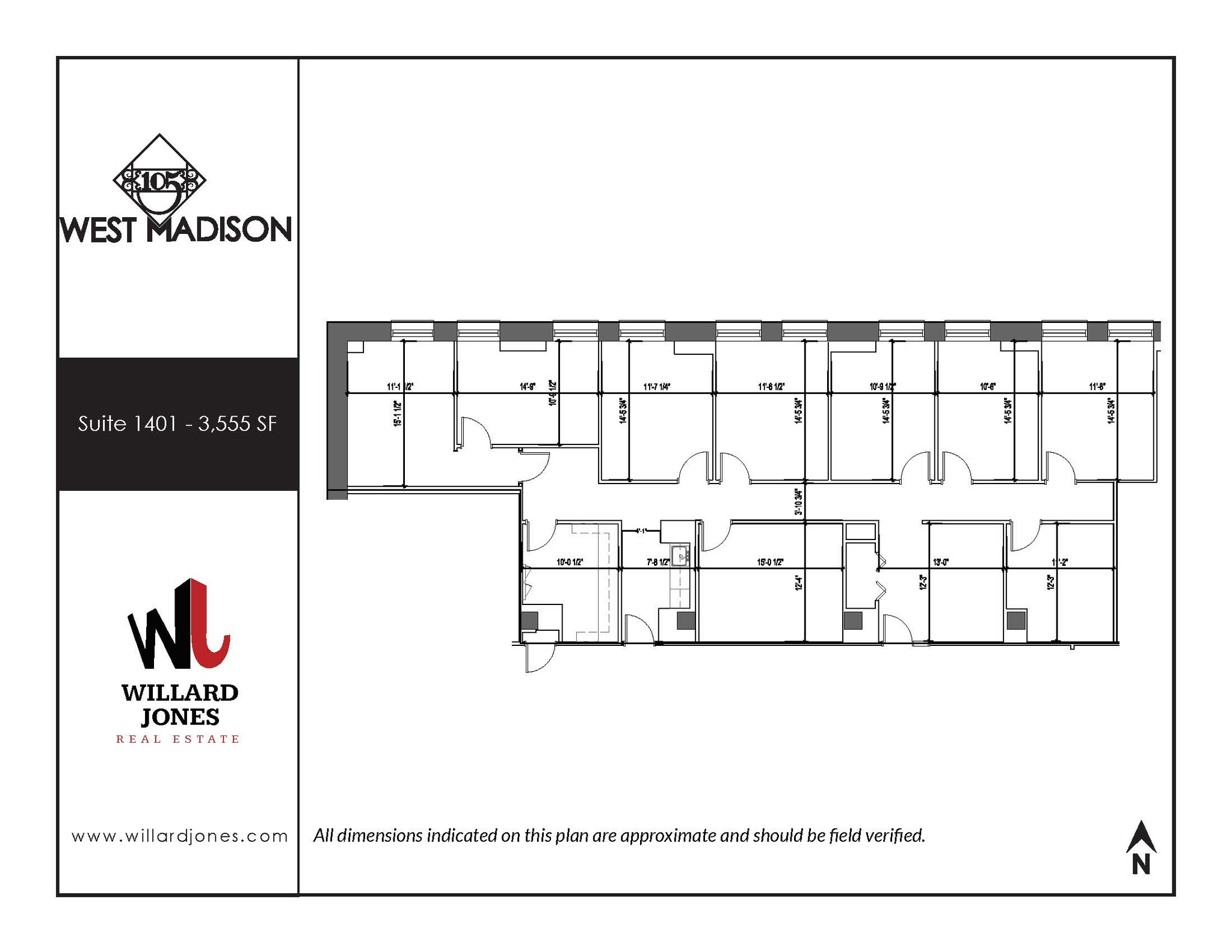 105 W Madison St, Chicago, IL for lease Floor Plan- Image 1 of 1