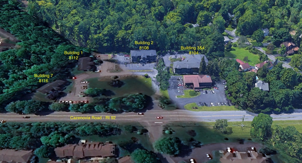 8100-8116 Cazenovia Rd, Manlius, NY for lease - Aerial - Image 2 of 27