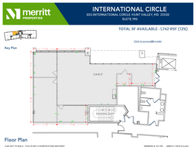 303 International Cir, Hunt Valley, MD for lease Floor Plan- Image 1 of 1