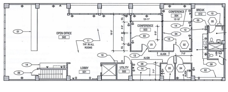 1629 Telegraph Ave, Oakland, CA for lease Floor Plan- Image 1 of 11