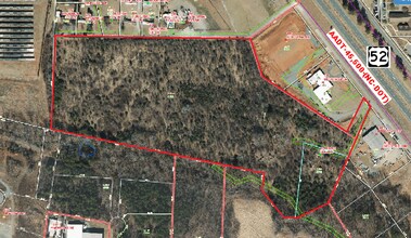 US Highway 52 (Industrial Drive), King, NC - AERIAL  map view