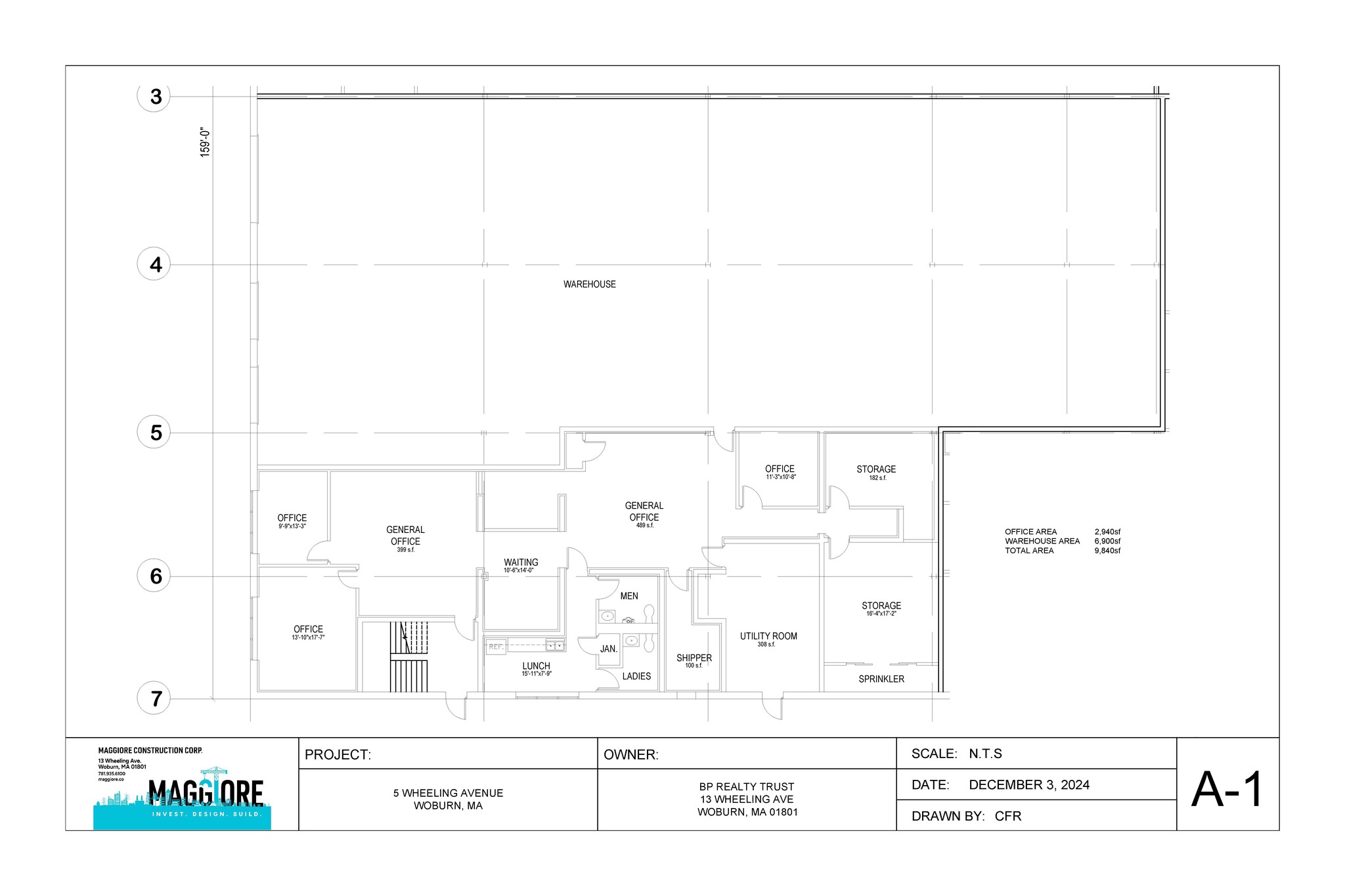 5 Wheeling Ave, Woburn, MA for lease Floor Plan- Image 1 of 1