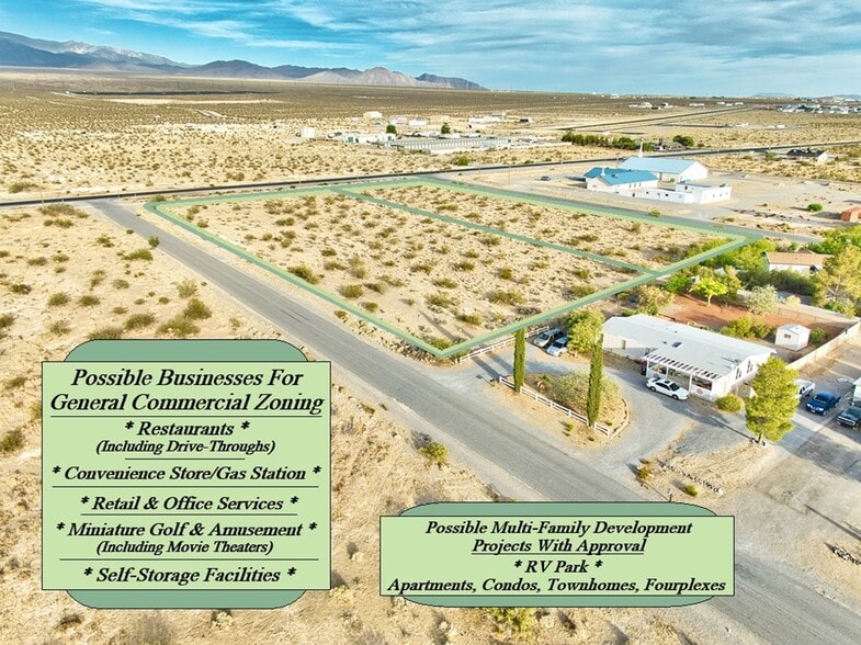 4200 N. Highway 160, Pahrump, NV for sale - Aerial - Image 3 of 13