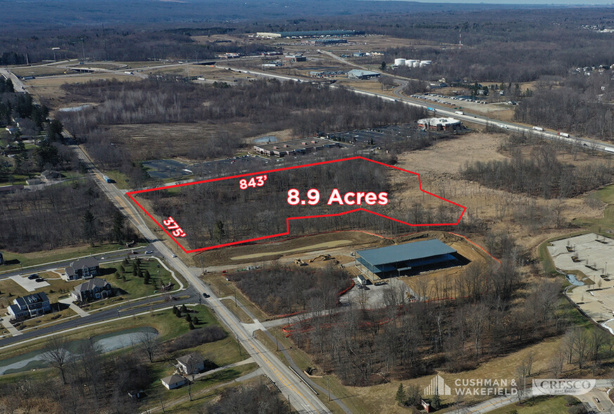 Boston Mills Rd, Hudson, OH for sale - Aerial - Image 2 of 6