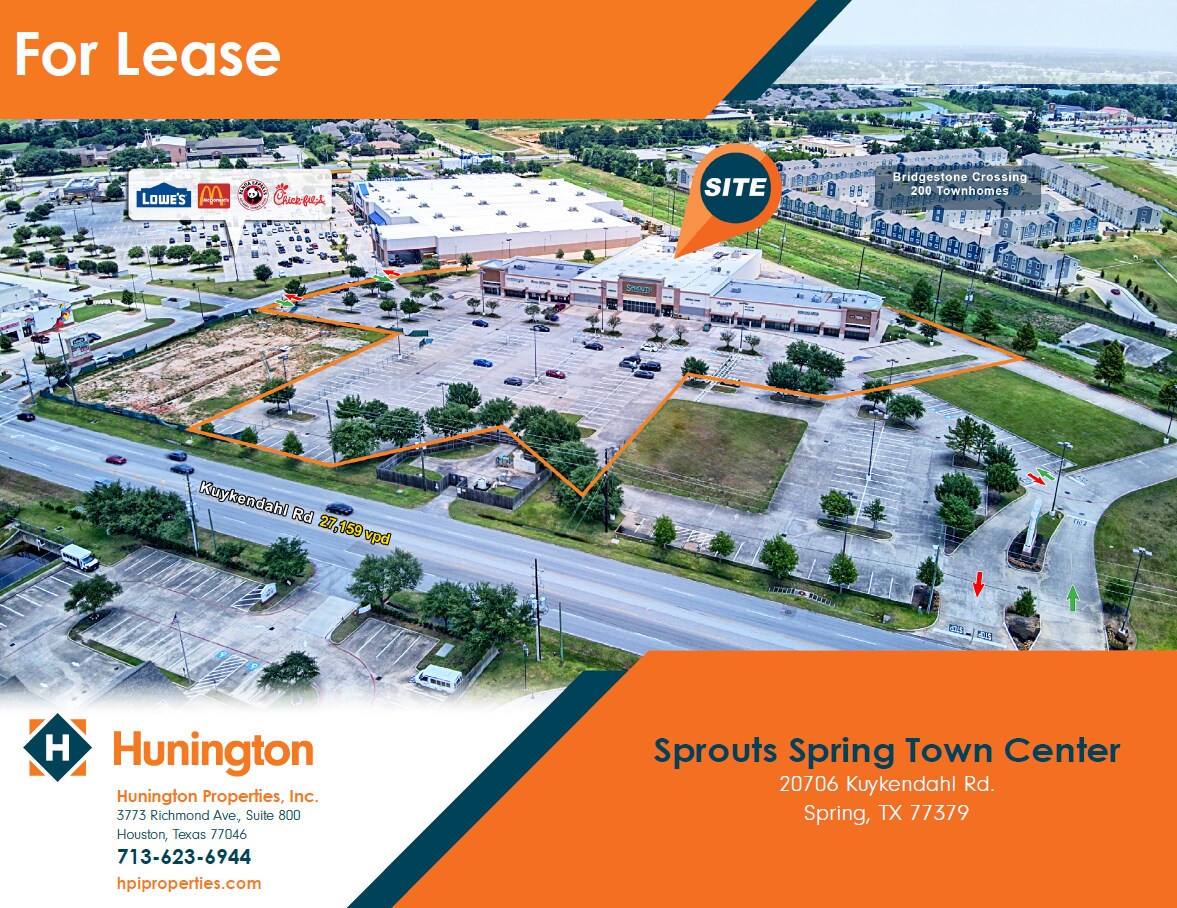 20706 Kuykendahl Blvd, Spring, TX 77379 Sprouts Spring Town Center
