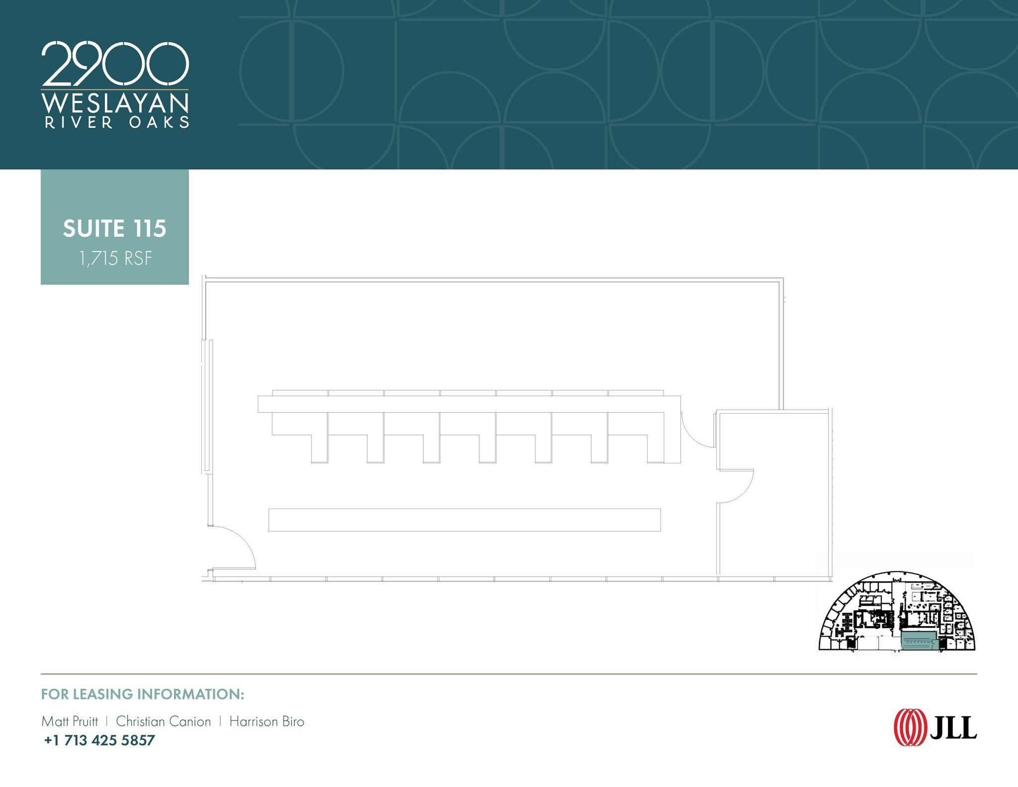 2900 Weslayan St, Houston, TX for lease Floor Plan- Image 1 of 1