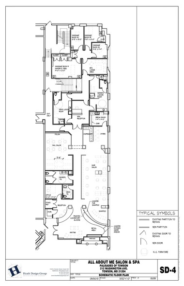 212 Washington Ave, Towson, MD for lease - Site Plan - Image 2 of 2