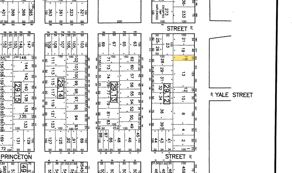 1875 Springfield Ave, Maplewood, NJ for sale - Plat Map - Image 3 of 13