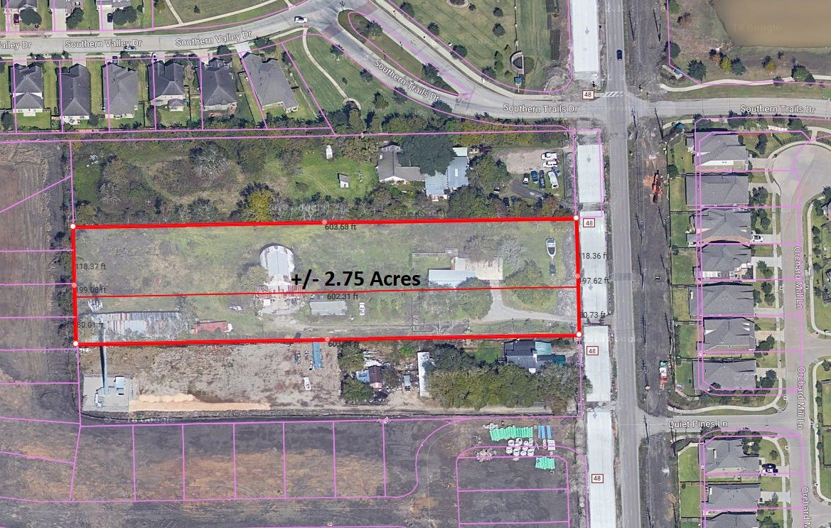 2334 County Road 48, Rosharon, TX for sale Aerial- Image 1 of 1