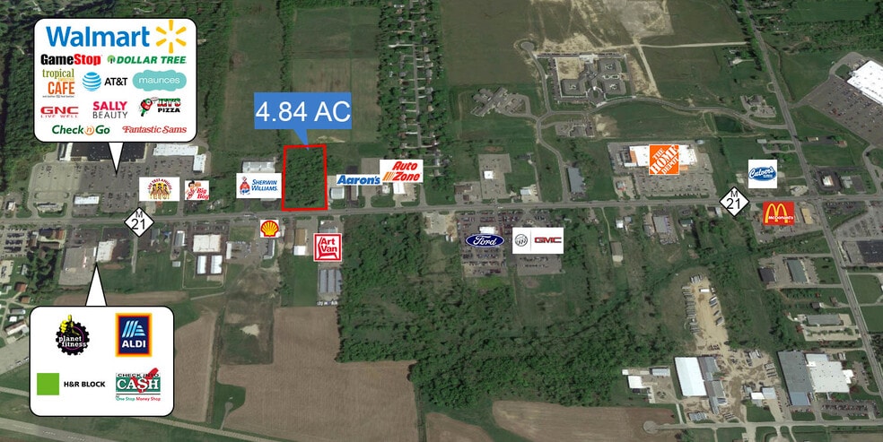 E M-21, Owosso, MI for sale - Building Photo - Image 2 of 3