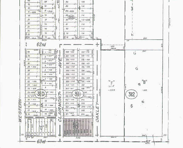 2300 W 63rd St, Chicago, IL for lease - Plat Map - Image 2 of 14