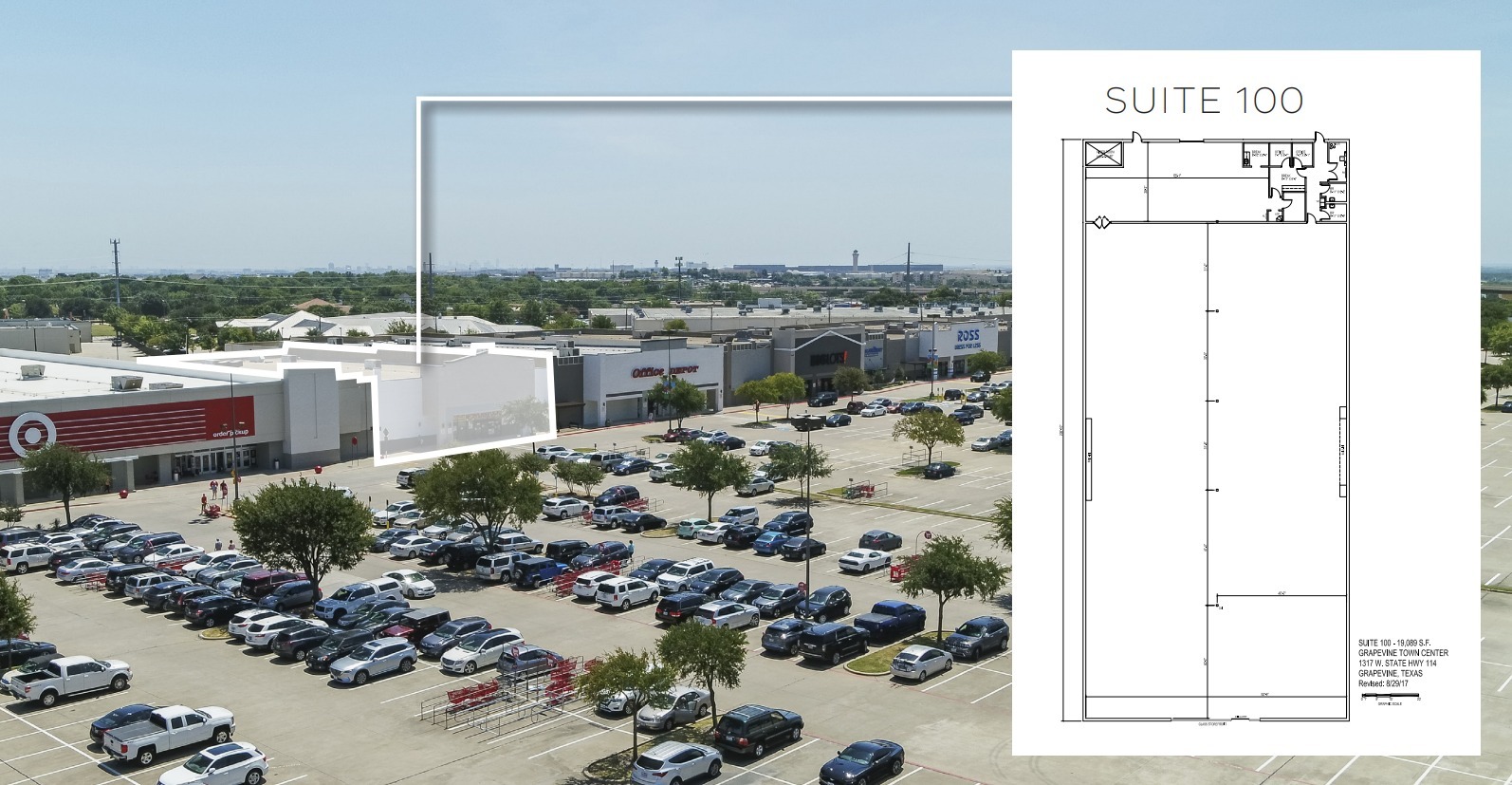 1217-1270 State Highway 114, Grapevine, TX for lease Floor Plan- Image 1 of 6