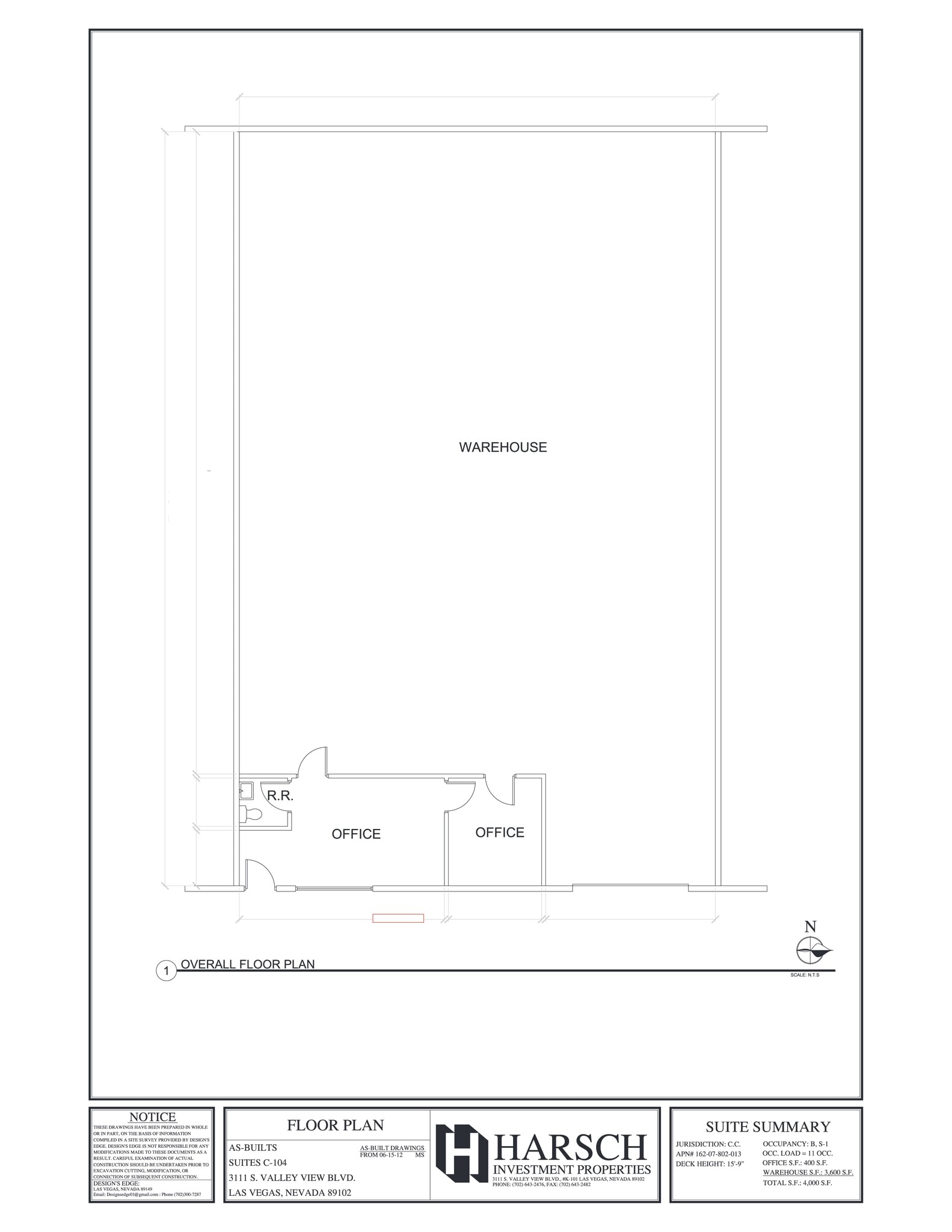 3111 S Valley View Blvd, Las Vegas, NV for lease Site Plan- Image 1 of 1
