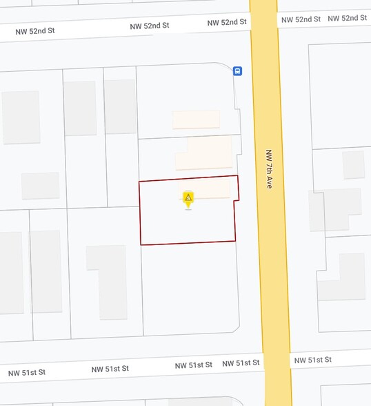 5126 NW 7th Ave, Miami, FL for lease - Plat Map - Image 3 of 3