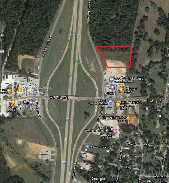 Frontage, Centerville, TX 75833 I45 1.96 Unrestricted Commercial