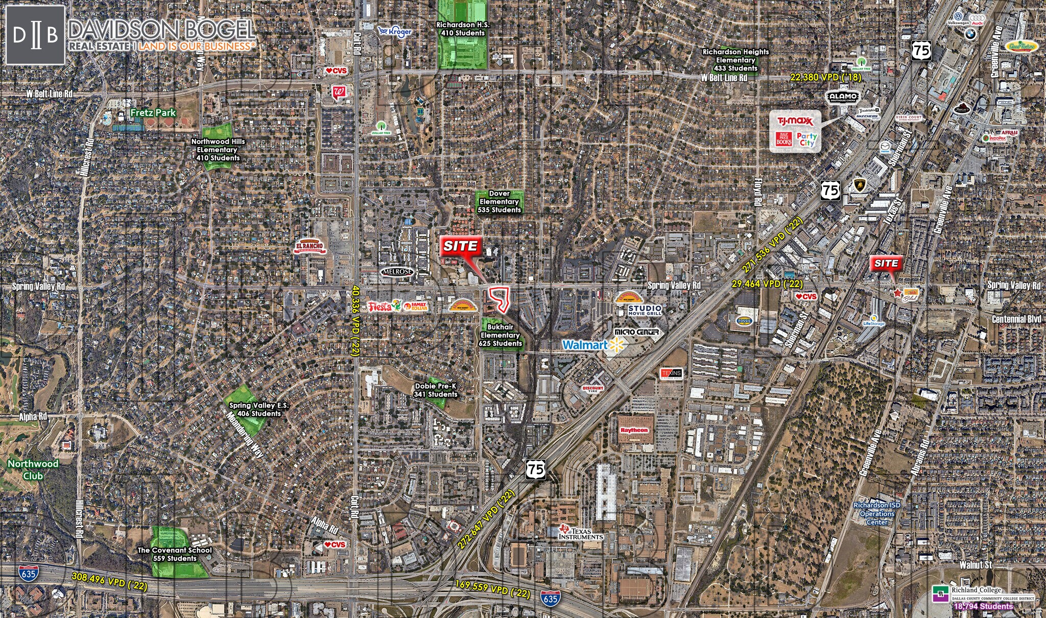 Dallas - 8360 Spring Valley Rd., Dallas, TX for sale Primary Photo- Image 1 of 1