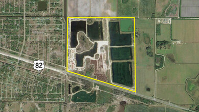 9591 SR 82, Felda, FL - aerial  map view