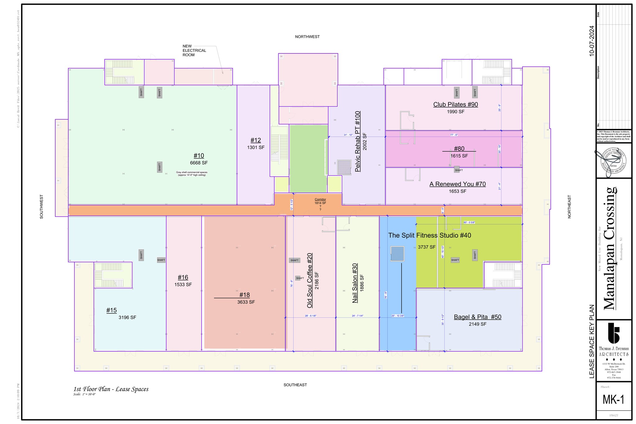 Route 33 & Millhurst Rd, Manalapan Township, NJ for lease Site Plan- Image 1 of 7