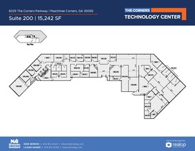 6025 The Corners Pky, Peachtree Corners, GA for lease Floor Plan- Image 1 of 1