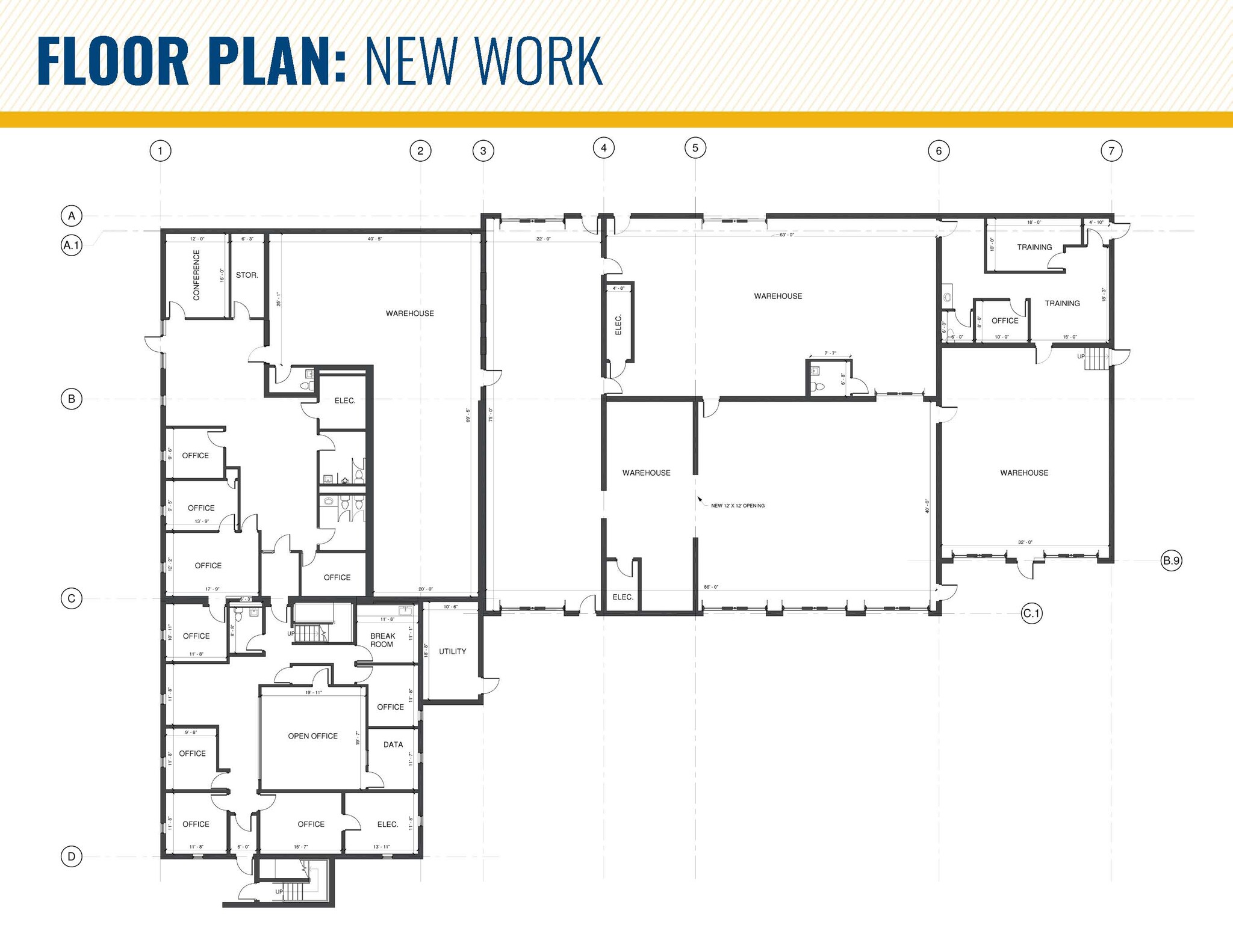 7675 Canton Center Dr, Dundalk, MD for lease Floor Plan- Image 1 of 2