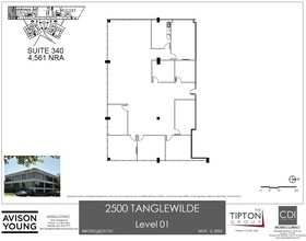 2500 Tanglewilde St, Houston, TX for lease Floor Plan- Image 1 of 1