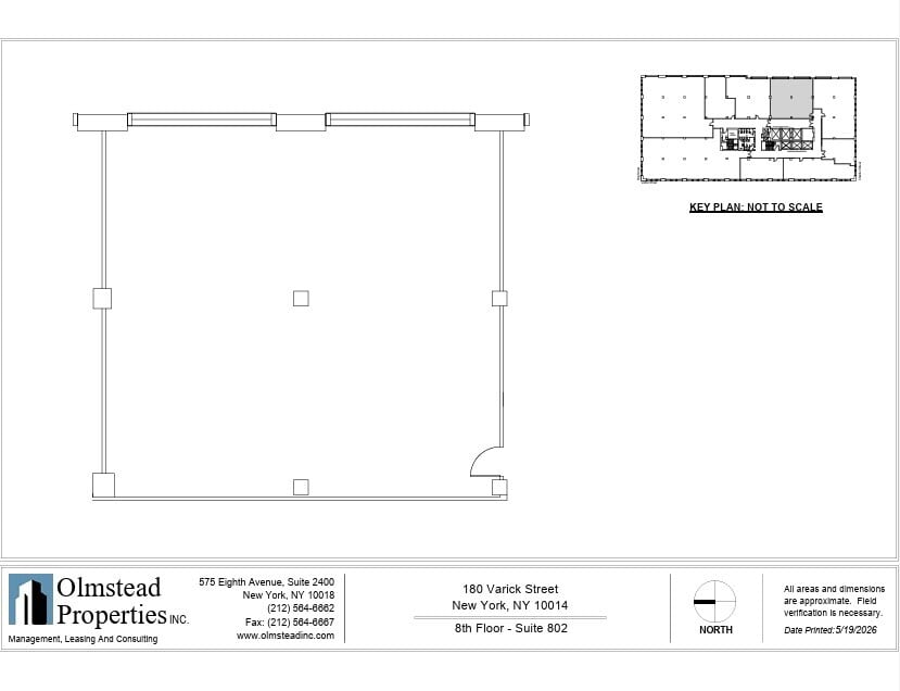 180 Varick St, New York, NY for lease Floor Plan- Image 1 of 1