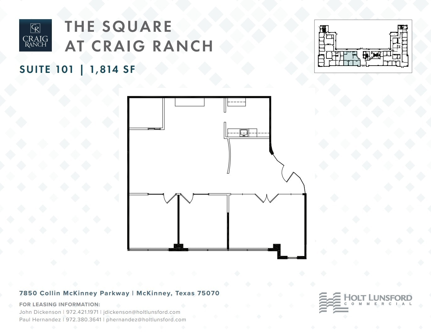 7850 Collin McKinney Pky, McKinney, TX for lease Floor Plan- Image 1 of 1