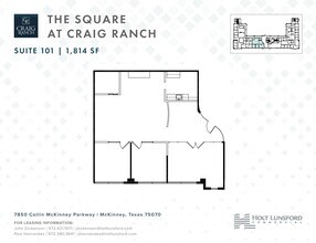 7850 Collin McKinney Pky, McKinney, TX for lease Floor Plan- Image 1 of 1