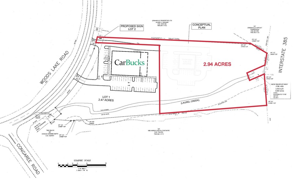 NPA Woods Lake Road, Greenville, SC for sale - Site Plan - Image 2 of 2