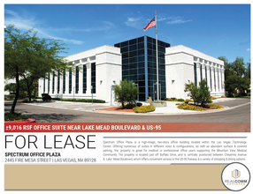 2445 Fire Mesa St, Las Vegas, NV for lease Building Photo- Image 1 of 4