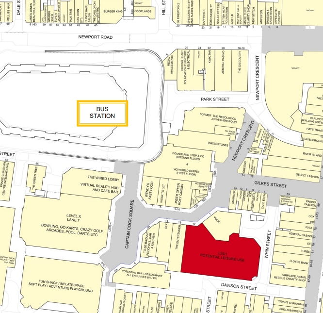 Newport Cres, Middlesbrough for lease Plat Map- Image 1 of 1