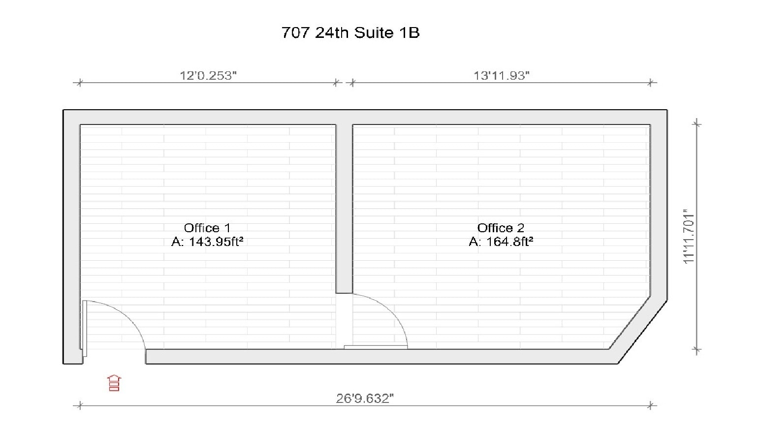 707 24th St, Ogden, UT for lease Floor Plan- Image 1 of 2