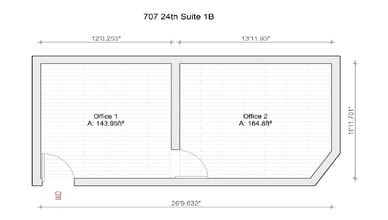 707 24th St, Ogden, UT for lease Floor Plan- Image 1 of 2