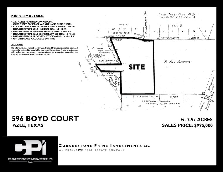 596 Boyd Ct, Azle, TX for sale - Building Photo - Image 2 of 3