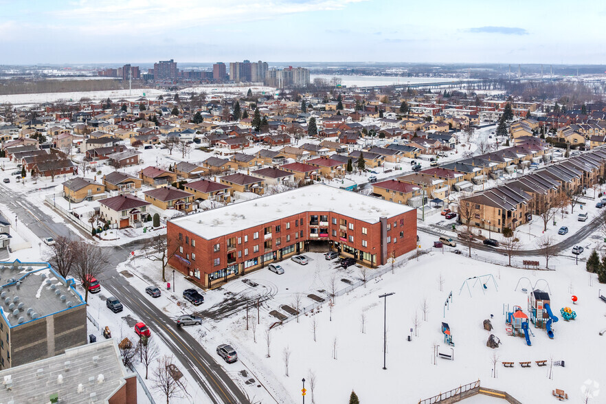 7465-7467 Av André-Ampère, Montréal, QC for lease - Aerial - Image 2 of 3