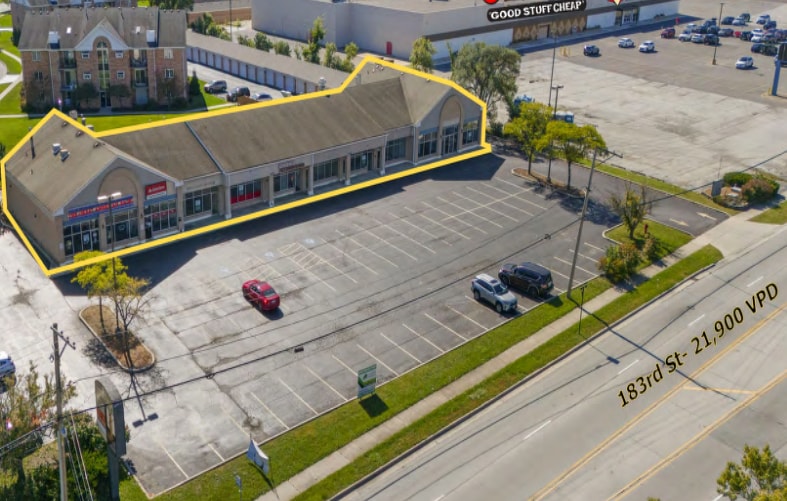 3003-3025 183rd St, Homewood, IL for lease - Aerial - Image 2 of 4