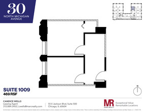 30 N Michigan Ave, Chicago, IL for lease Floor Plan- Image 1 of 4