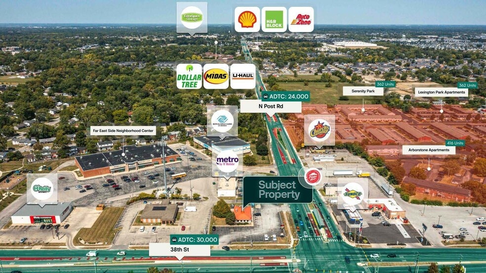 8932 E 38th St, Indianapolis, IN for sale - Building Photo - Image 2 of 2