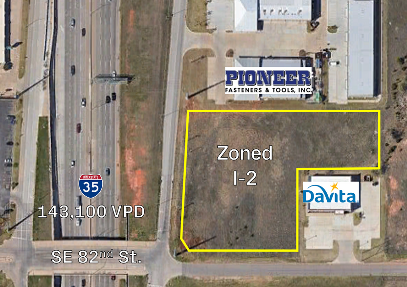 I-35 & SE 82nd St, Oklahoma City, OK for sale - Building Photo - Image 1 of 2