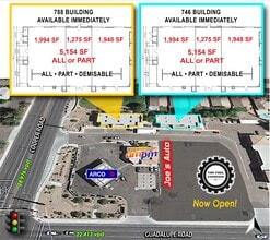 788 W Guadalupe Rd, Gilbert, AZ - AERIAL map view