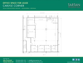 2034 Eisenhower Ave, Alexandria, VA for lease Floor Plan- Image 1 of 1