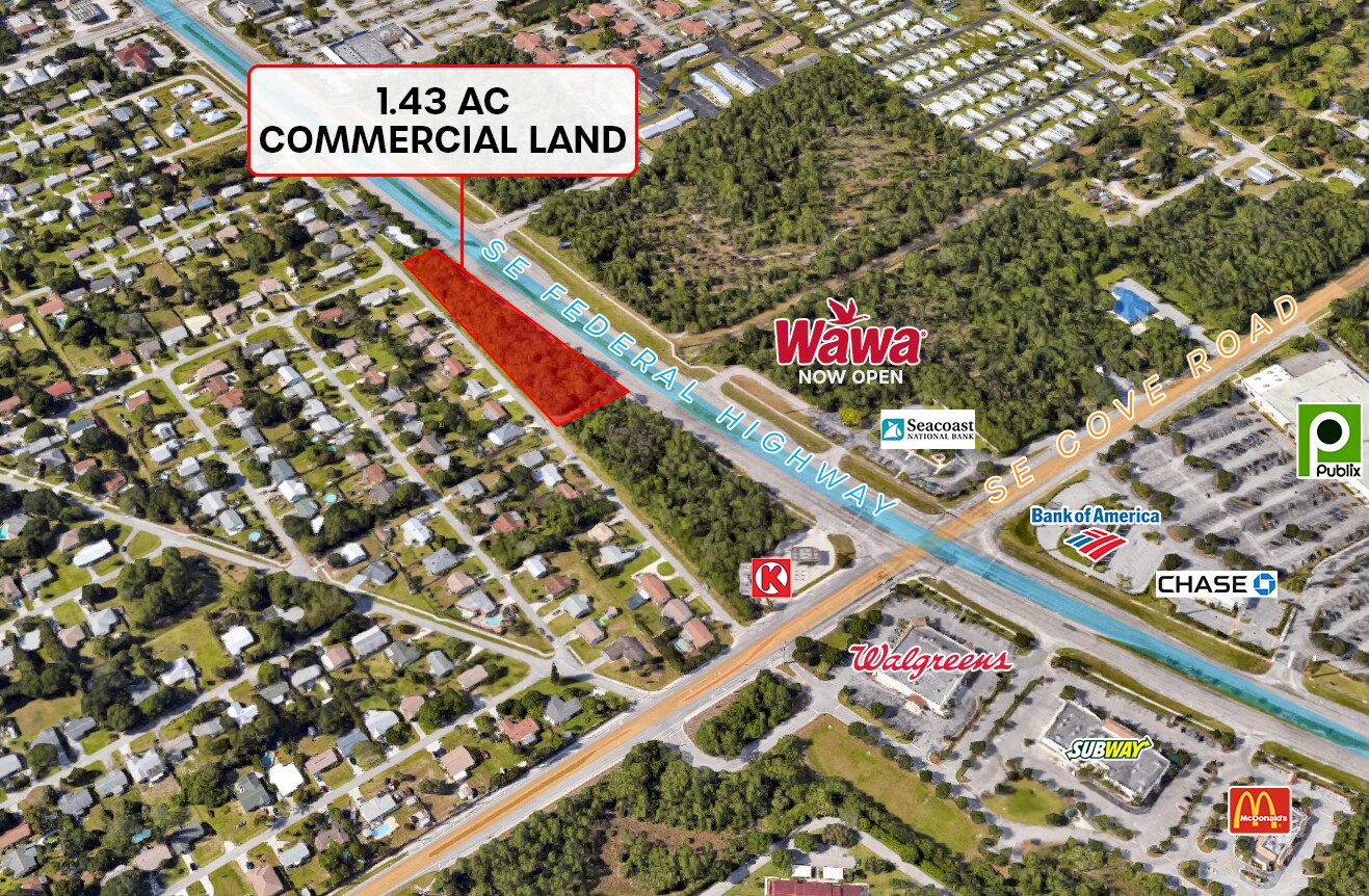 0 SE Federal Hwy, Stuart, FL for sale Aerial- Image 1 of 1