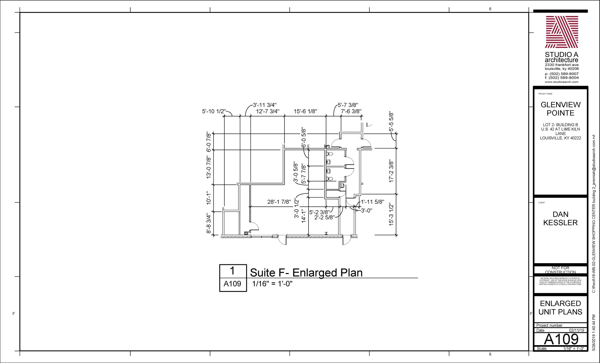 2400 Lime Kiln Ln, Louisville, KY for lease Typical Floor Plan- Image 1 of 1