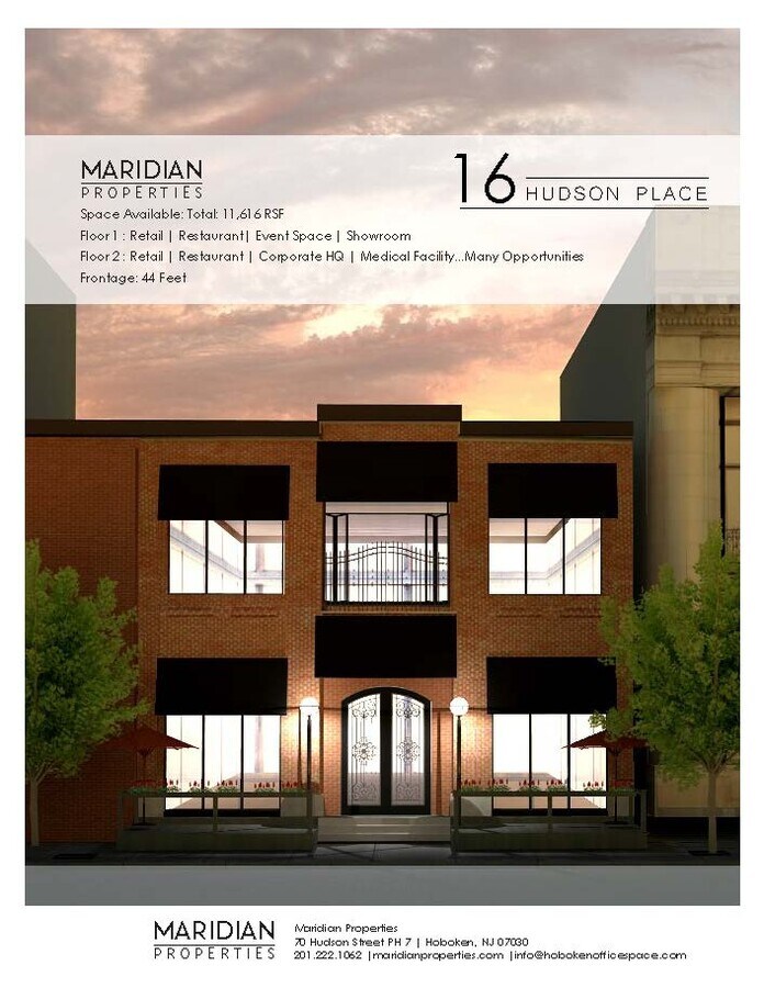 16 18 Hudson Pl Hoboken Nj 07030 16 Hudson Place Loopnet Com