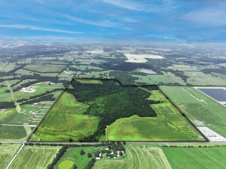 180 AC FM 902 and Bennett Rd., Howe, TX for sale - Aerial - Image 1 of 4